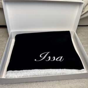 tapis de prière semi épais flocage