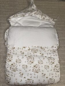 nid d'ange gaz de coton