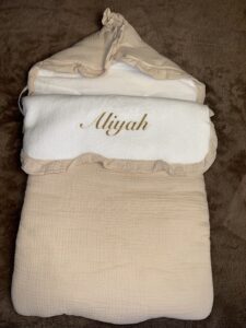 nid d'ange gaz de coton