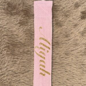 attache tétine en tissu